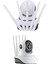 LED Aydınlatmalı 5 Antenli Motorlu 1080P Wifi Kamera Sensörlü 4
