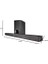 DHT-S316BKE2 Soundbar, Kablosuz Subwoofer ile (Arc, Opitcal, Bluetooth, Dolby ve Dts Decoder Ile), Siyah 2