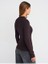 31433 Dik Yaka Top-Koyu Kahve 2