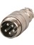 Mayk GX16-5 Pinli Metal Erkek Konnektör Jack Soket M16 16MM Çap Vida Dişli 1