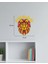 5 Yıldızlı Geometrik Aslan Duvar Dekoru | Galatasaray Taraftar Özel | Şampiyonluk Pla Süsü (15X23 Cm) 1