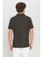 %100 Pamuk Slim Fit Dar Kesim Polo Yaka Jakarlı Triko Tişört 5