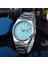 Analog Quartz Makina Metal Erkek Kol Saati Mavi Kadran 3