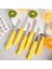 Mira 6 Parça Meyve Bıçak Seti Sarı 2