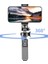 KP-LA05 Picpod 360 Derece Ayarlanabilir 202CM Bt Selfie Çubuğu - Siyah 4