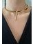 Baget Taşlı Tasma Choker Kolye 1