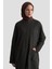 Basic Örme Tunik 25KD1118 Siyah 4