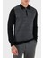 Desenli Yün ve Pamuk Karışımlı Slim Fit Yarım Fermuarlı Polo Yaka Kazak Erkek Kazak 57137 13126 099 3