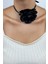 Kumaş Choker Gül Kolye 1