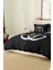 Nevresim Takımı Çift Kişilik Pamuklu Saten Kumaş 6 Parça 3D Dijital Baskı Duvet Cover Set Model No: 2