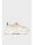 Deri Karışımlı Kalın Tabanlı Logolu Sneaker Ayakkabı 43F5ARFS2L150 Bayan Ayakkabı 43F5ARFS2L 150 1