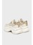 Deri Karışımlı Kalın Tabanlı Logolu Sneaker Ayakkabı 43F5ARFS2L150 Bayan Ayakkabı 43F5ARFS2L 150 4