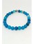 Mavi Akik Doğal Taşlı Bileklik 1