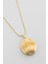 Liora Güneşi 18 Ayar Sarı Altın Kaplama 55 cm Gümüş Kolye 5