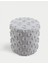Astrid Dokuma Puf - Gri 3