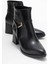 Siyah Kadın Bot & Bootie 21-T064 3