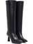 Kadın Siyah Topuklu Deri Çizme 25WFD132118 5