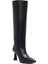 Kadın Siyah Topuklu Deri Çizme 25WFD132118 8