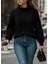 Uzun Kollu Yarı Balıkçı Yaka Triko Bluz 3