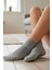 Kadın Bambu Patik Çorap 785 Gri 6'lı Paket 1