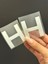 2 Li Ütü Ile Yapışan H Harfi Arma Transfer Baskı 5x5 cm 3
