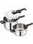 Secure Trendy 6l+4l Pressure Cookers Set | Fast Cooking | Attractive Design | P2584300 1