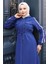 Beli Bağcıklı Kapşonlu Takım Indigo 19241 2