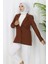 Kadın Ceket Kahverengi 6146 3
