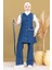 Inci Detaylı Ikili Kot Takım Açık Mavi 19245 3