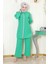 Taş Detaylı Takım Yeşil MSW19195 3