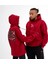 Amsterdam Bordo Regular Fit Kapüşonlu Hoodie Sweatshirt 2