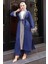 Etnik Desenli Kimono Takım Indigo MSW19251 3