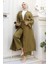 Apolet Detaylı Kimono Takım Haki 19253 3