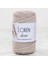 Loren Decor 3 Büküm Makrome Ipi Bej - L049 1
