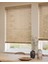 Wooden Blinds %100 Doğal Ahşap Jaluzi Perde 50MM, Alüminyum Kasalı Yüksek Kaliteli - Cappuccino 6