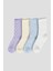4 Çift Mevsimsel Kız Çocuk Soket Çorap 1