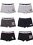 Erkek Çocuk 6'lı Karışık Baskılı Kutulu Boxer 7