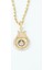 Lale Figür Çeyrekli Burgu Zincir Gold Kolye 4
