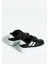 Çocuk Unisex Siyah Beyaz Sneakers Cırtlı Spor Rahat Çocuk Ayakkabısı 2