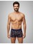 Erkek 5'li Desenli Renkli Pamuklu Premium Paket Boxer 13
