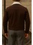 Erkek Kışlık Trend Basic K.kahve Içi Kürklü Peluş Mont 5