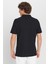 %100 Pamuk Slim Fit Dar Kesim Polo Yaka Jakarlı Triko Tişört 5