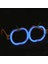Neon Stick Elma Gözlük Seti 12 Adet 4