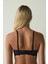 Siyah Lotus Broderi Zebra Desenli Straplez Balenli Dolgusuz Sütyen 20