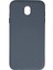 Samsung Galaxy J7 Pro / J730 Kılıf Nano Içi Kadife Silikon - Gri (K95) 1