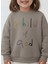 Kız Çocuk Baskılı Sweatshirt 4