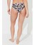 Çok Renkli Leaf Art Side Bikini Altı 9
