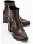 Kahverengi Kadın Bot & Bootie 21-T064 1