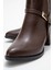 Kahverengi Kadın Bot & Bootie 21-T064 3