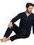 Norde Premium Penye Interlok Kumaş Kışlık Önden Düğmeli Erkek Pijama Takımı M/2xl 1